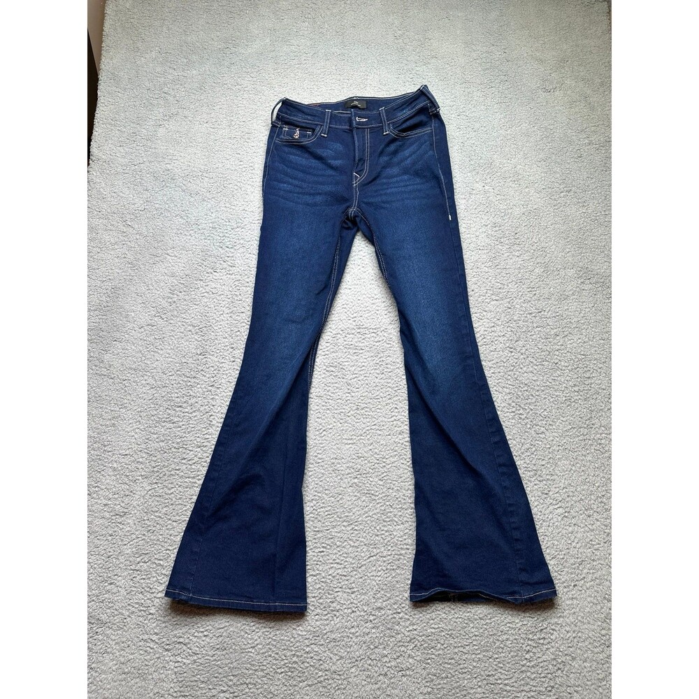 True Religion Joey Mid Rise Flare Jeans Sz 27
